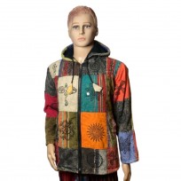 multicolor-patchwork-cotton-jacket-with-spiritual-symbols-handmade-unisex-boho-jacket