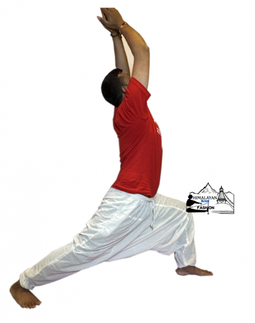 handmade-white-cotton-yoga-pants-from-nepal-unisex-lightweight-meditation-trousers